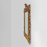 Large 20th Century Italian Baroque style richly decorated wall mirror