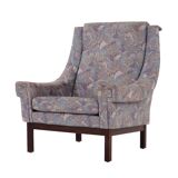 Armchair with beech legs, design 1970s