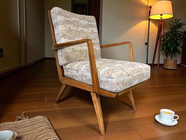 Fauteuil vintage / fauteuil / fauteuil individuel knoll antimott