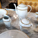 Limoges porcelain service 86 pieces gold 24K
