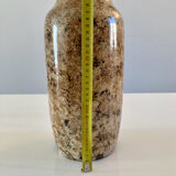 Marbled effect vase in Lunéville earthenware