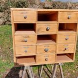 wooden workshop furniture, drawer unit