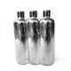 Vintage Vase • Chrome Ceramic • 1980