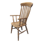 Large chestnut armchair