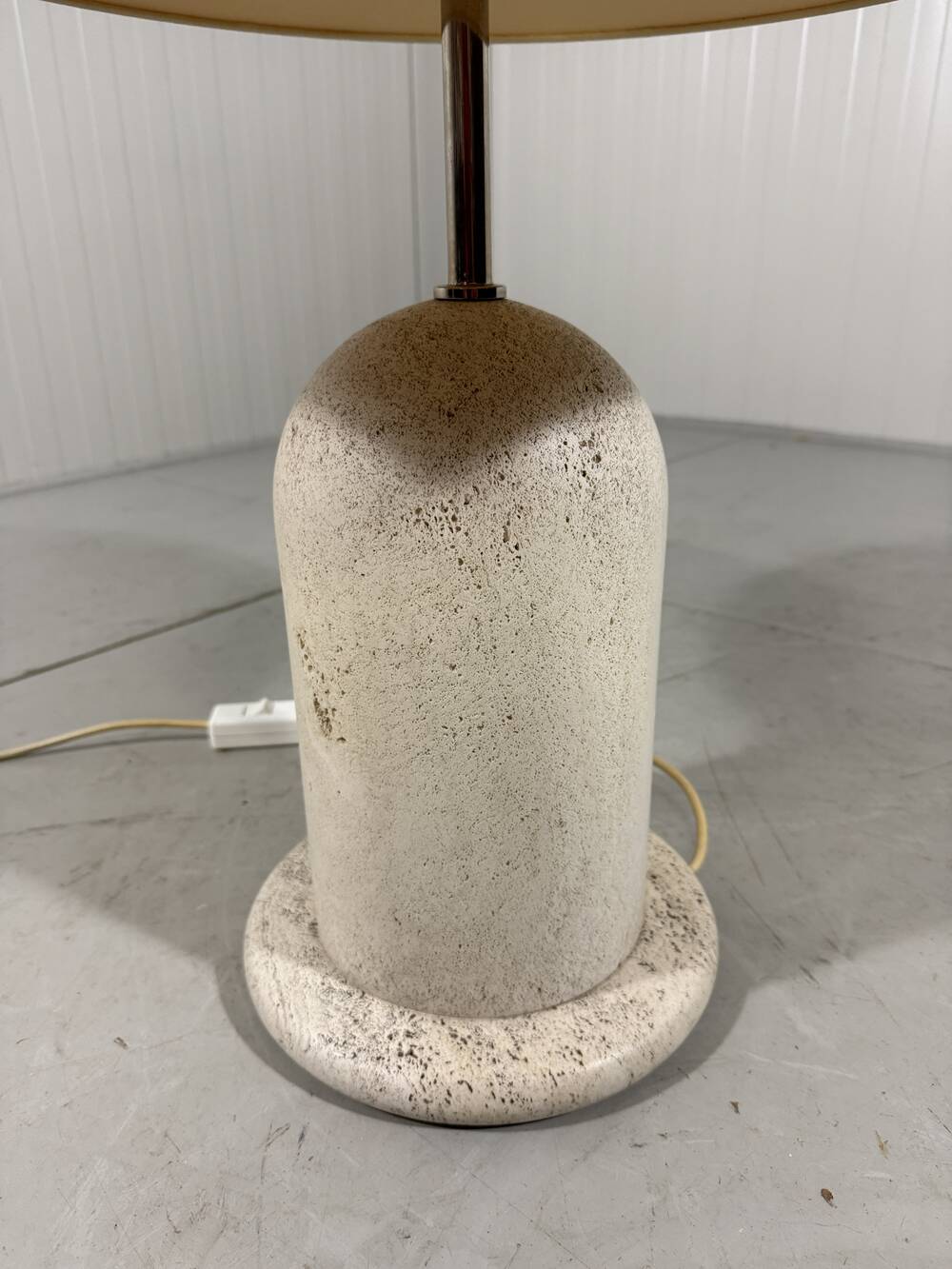 Large Italian travertine table lamp 1960’s