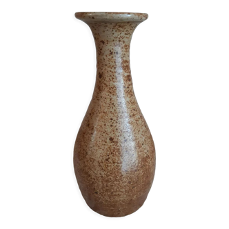 Pyrite stoneware vase