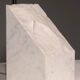 Marble and steel table lamp from Bergboms Scanlicht, 1970s, Sweden