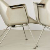 Rare Pair of Early 416 Chairs by Wim Rietveld & Andere Cordemeyer for Gispen 1957