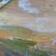 Vintage Modernist Oil on canvas landscape by Richad von Ahn