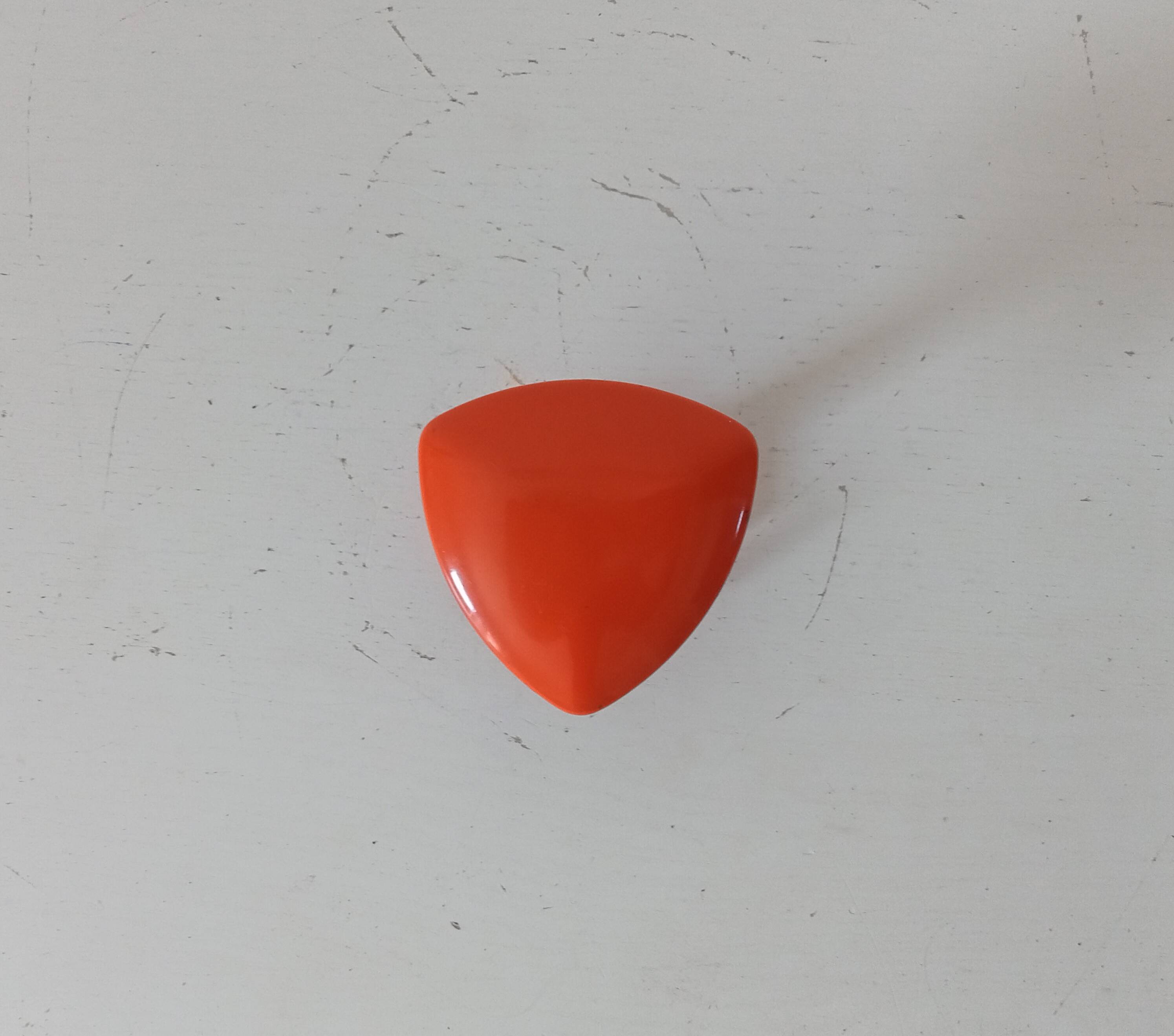 Vintage 1970s wall coat hook.