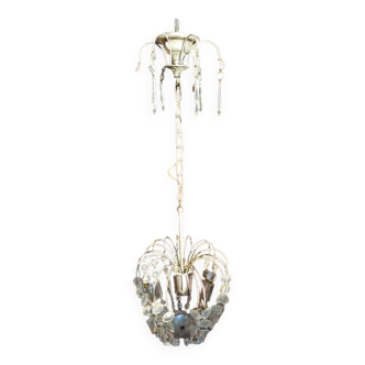 Pendant chandelier with tassels