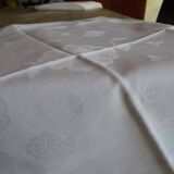 9 cotton napkins damask with flowers 48 x 48 cm