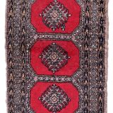 Tapis vintage fait main Boukhara – 63 cm x 103 cm - 1C963