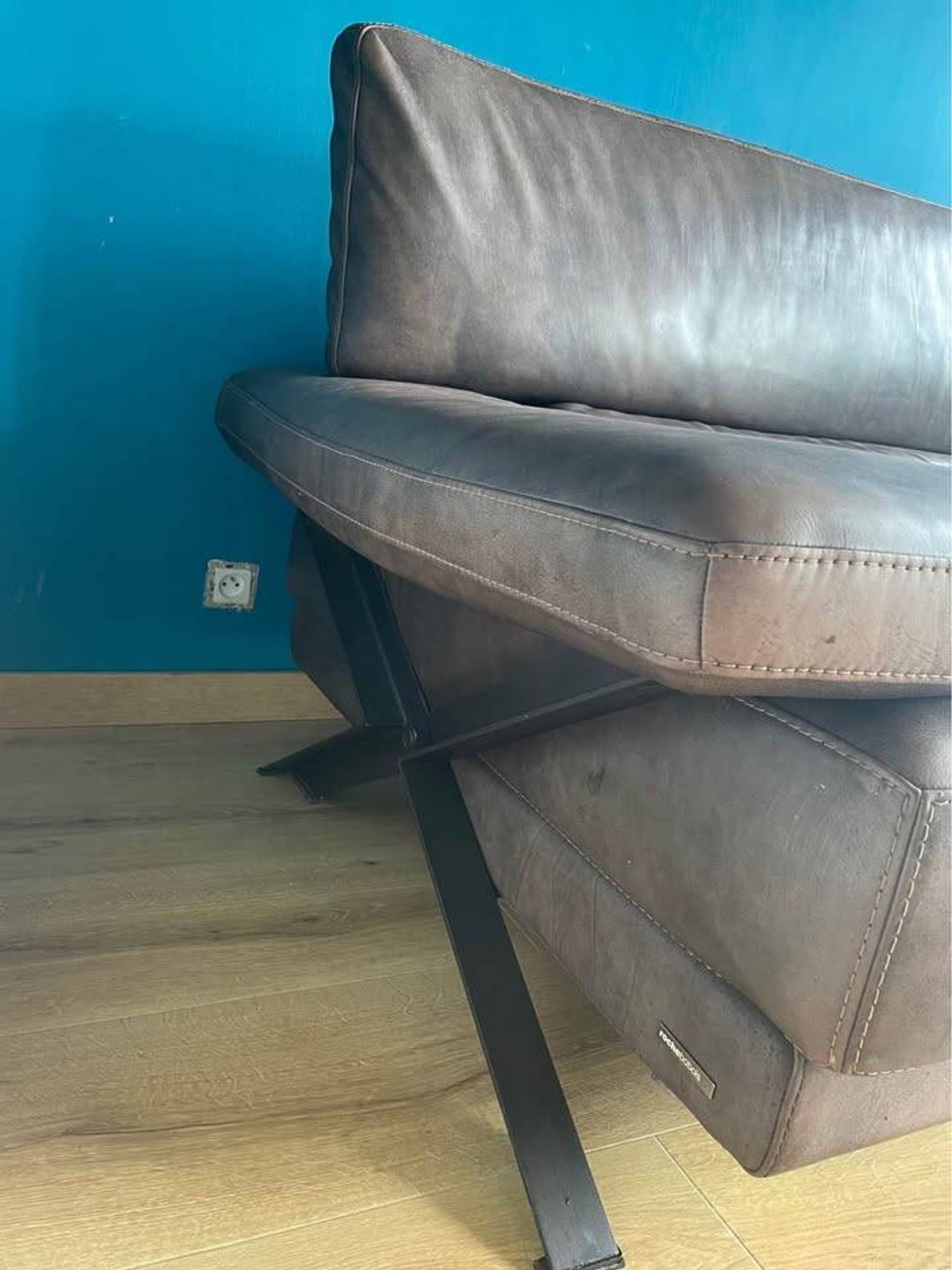Roche Bobois leather sofa