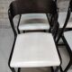 Lot de 6 chaises Baumann traineau