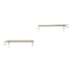 Pair of vintage garden wall shelves, circa 40's/50's