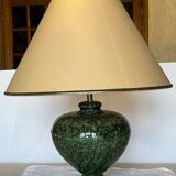 80s ceramic vase table lamp