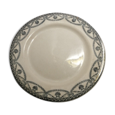 Assiette terre de fer