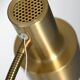 Scandinavian Golden Floor Lamp, 60s