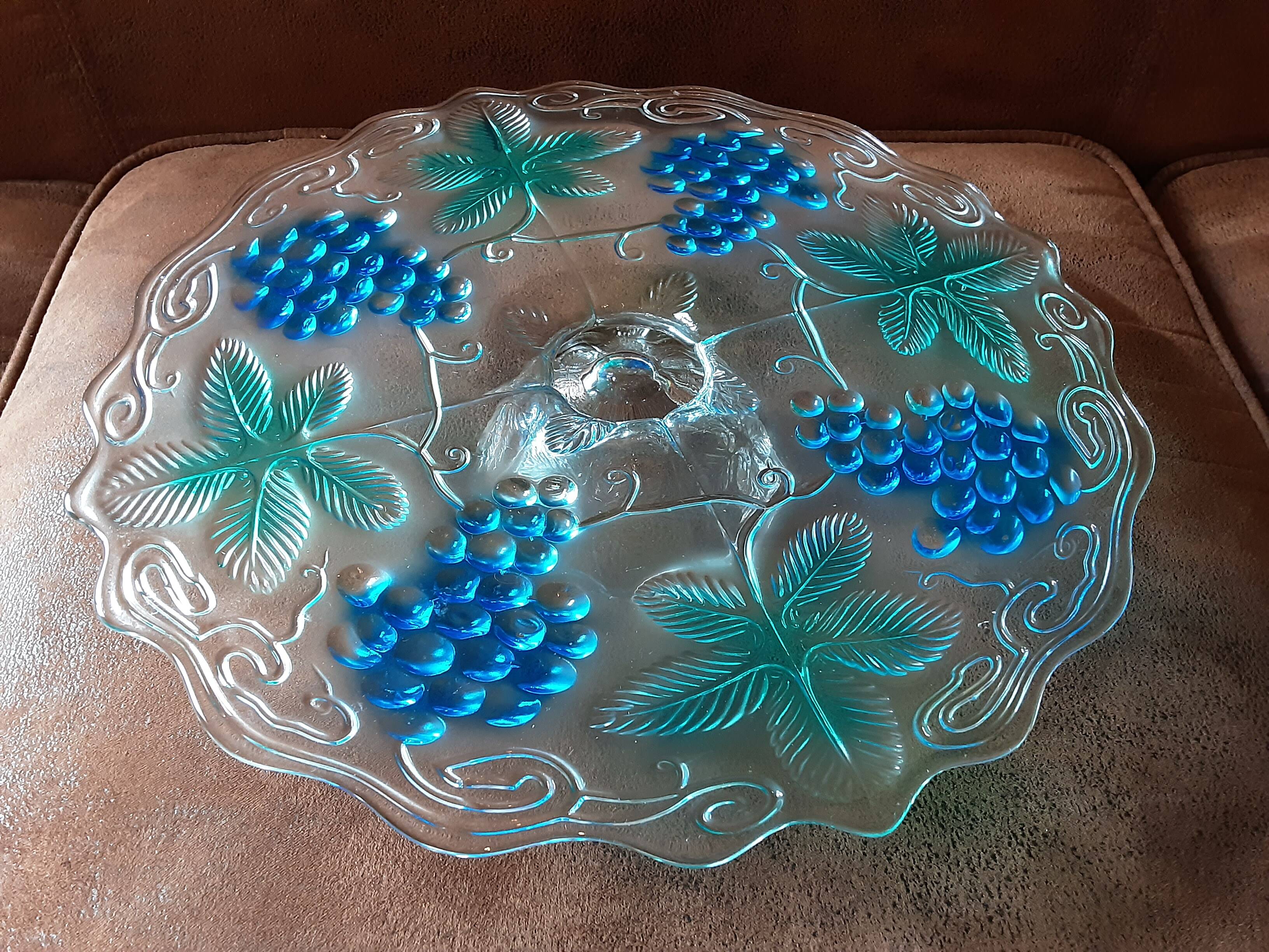 Crystal pedestal dish