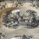 Plat Badonvillier décor asiatique