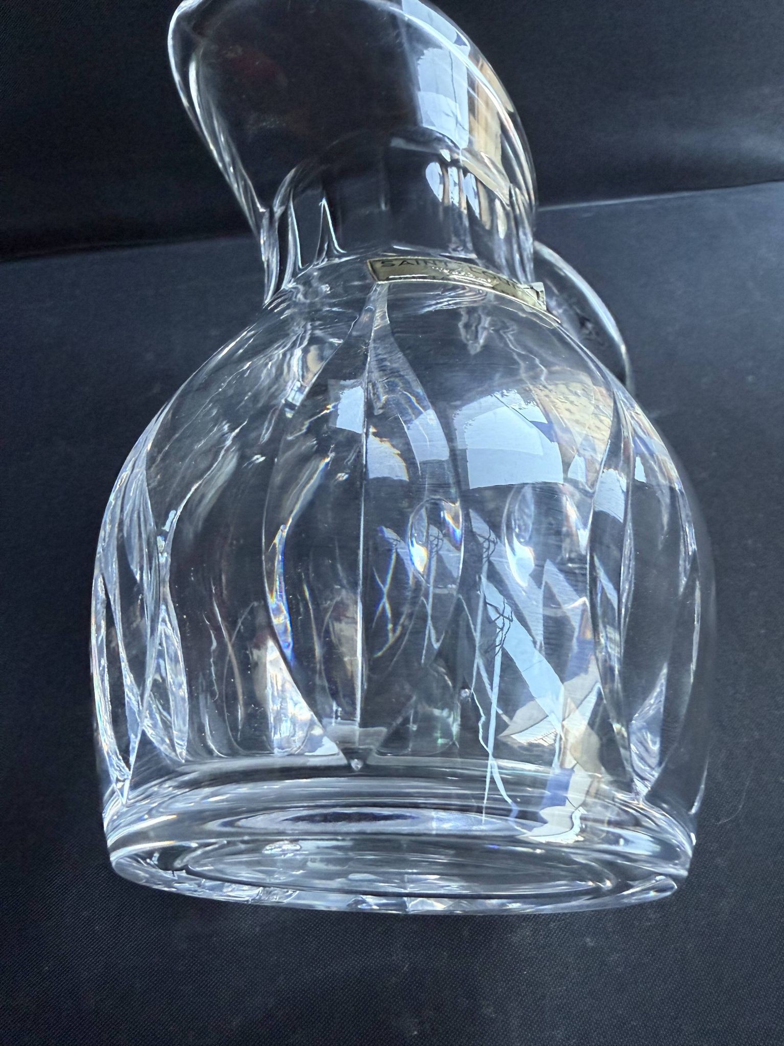 Cut crystal jug – Saint Louis Cerdagne service