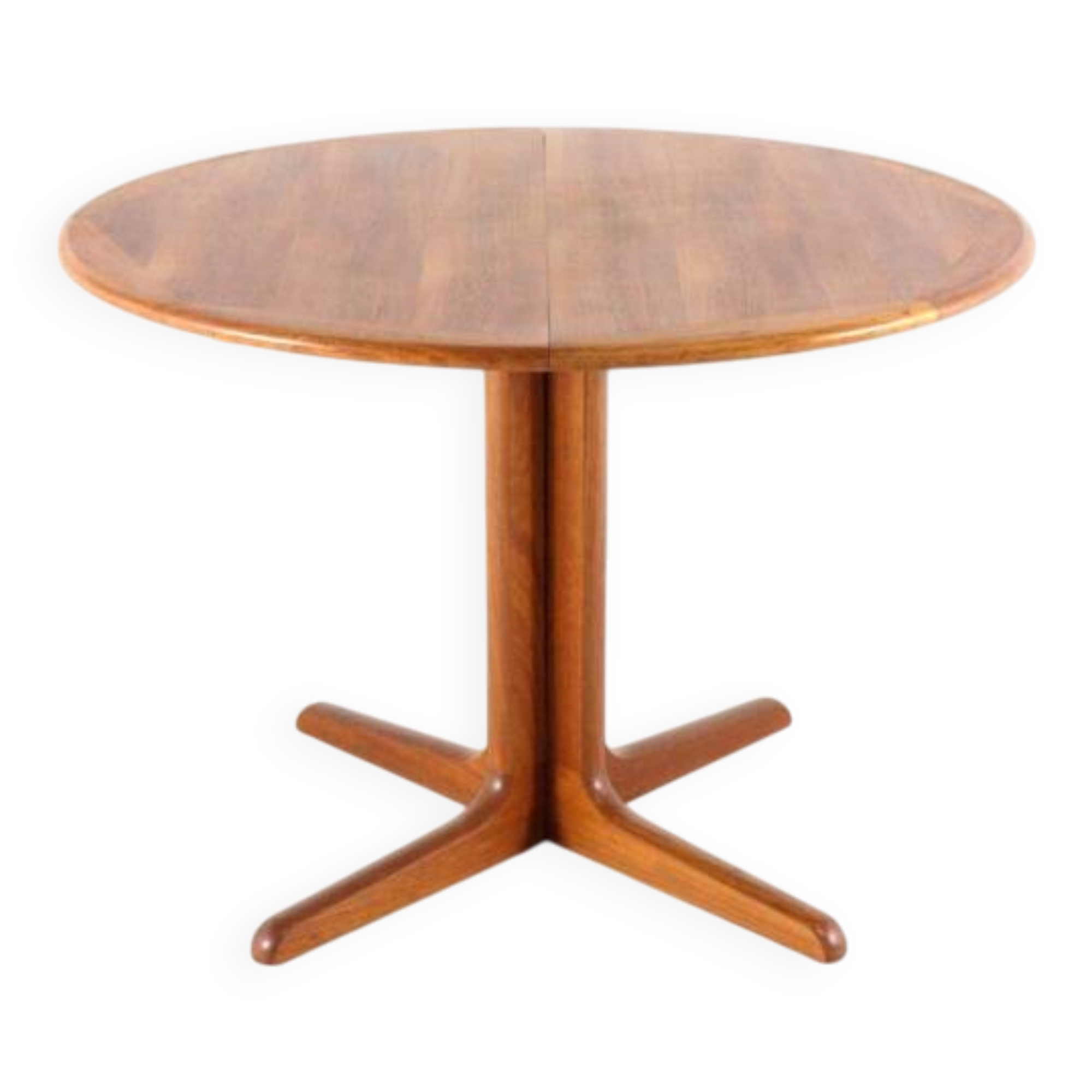 Table à manger extensible Silkeborg Round 1x - design danois en teck