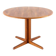 Table à manger extensible Silkeborg Round 1x - design danois en teck