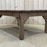 Coffee table in fir early XXth