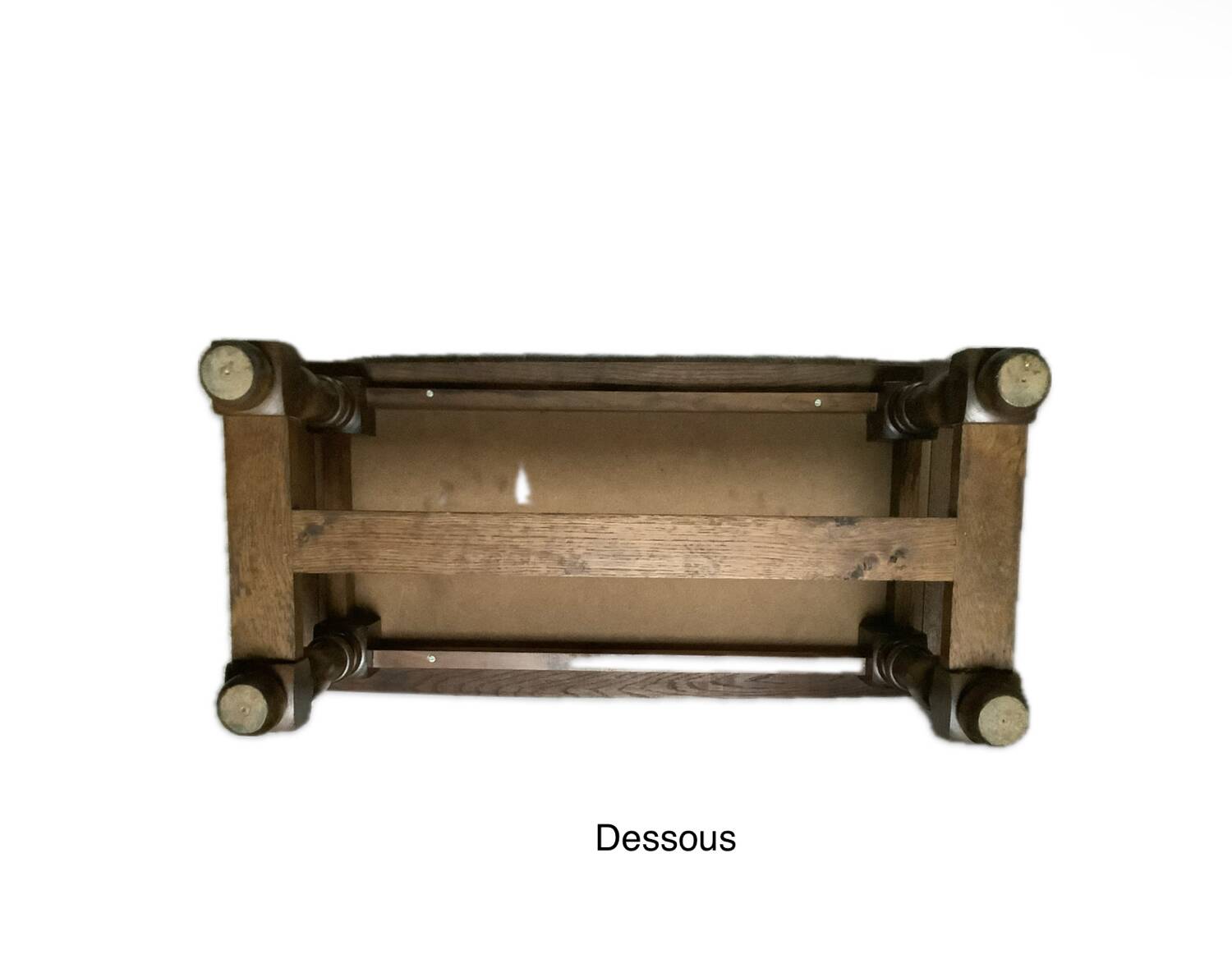 Ceramic coffee table signed Capron style