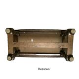 Ceramic coffee table signed Capron style