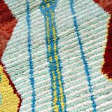 Moroccan Berber carpet hallway Boujaad 280 x 84 cm New