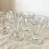 Vintage stemmed glasses