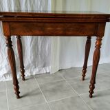 Game table/mahogany console