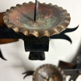 Brutalist wall candle holder from the 70s (X2)