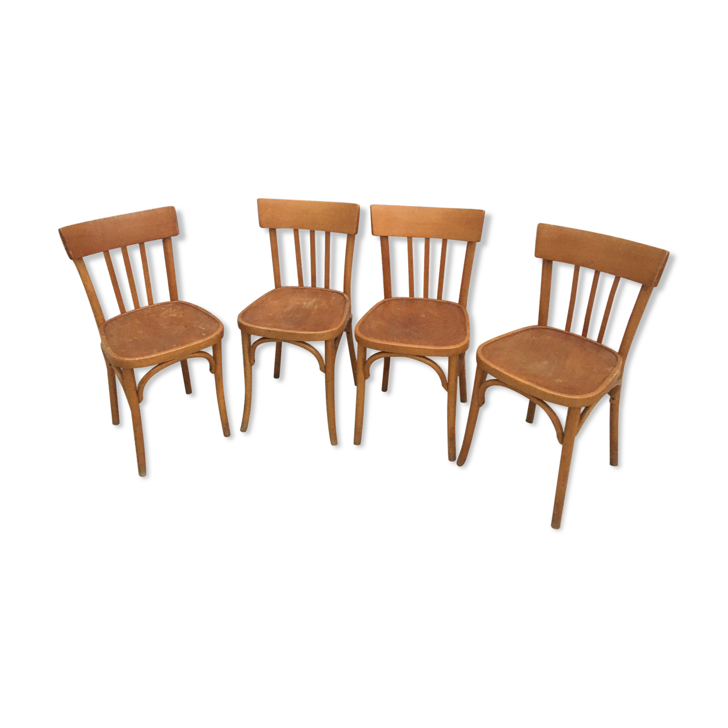 Old bistro chairs