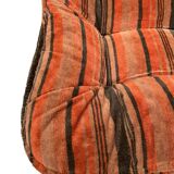 Velvet swivel chairs