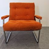 Space age tubular armchair from the 60s/70s