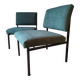 Green 1960s armchairs