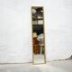 Vintage mirror in gilded wood 126cm x 28cm