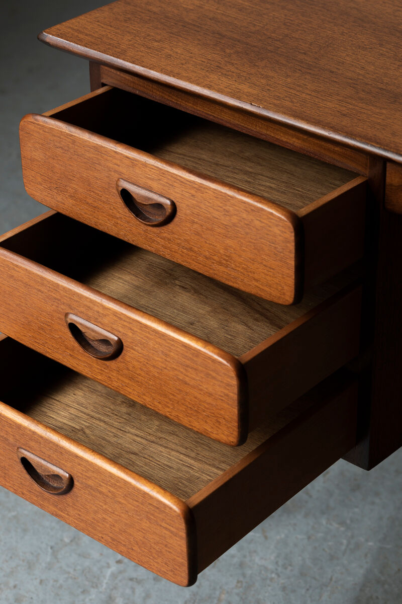 Bureau de Louis Van Teeffelen pour Wébé design hollandais, années 1950