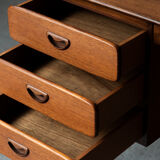 Writing desk by Louis Van Teeffelen for Wébé, Dutch design, 1950s