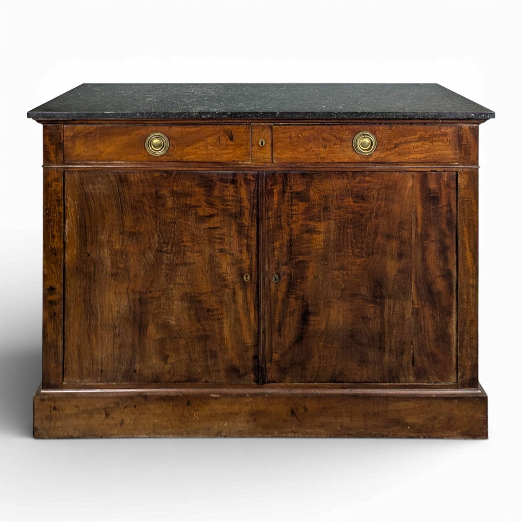 Louis Philippe two-door buffet in mahogany