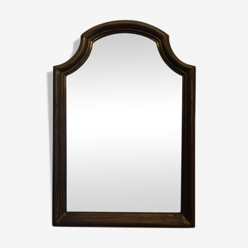 Mirror wooden gold 38 x 26 cm
