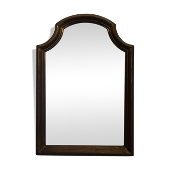 Mirror wooden gold 38 x 26 cm