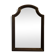 Mirror wooden gold 38 x 26 cm