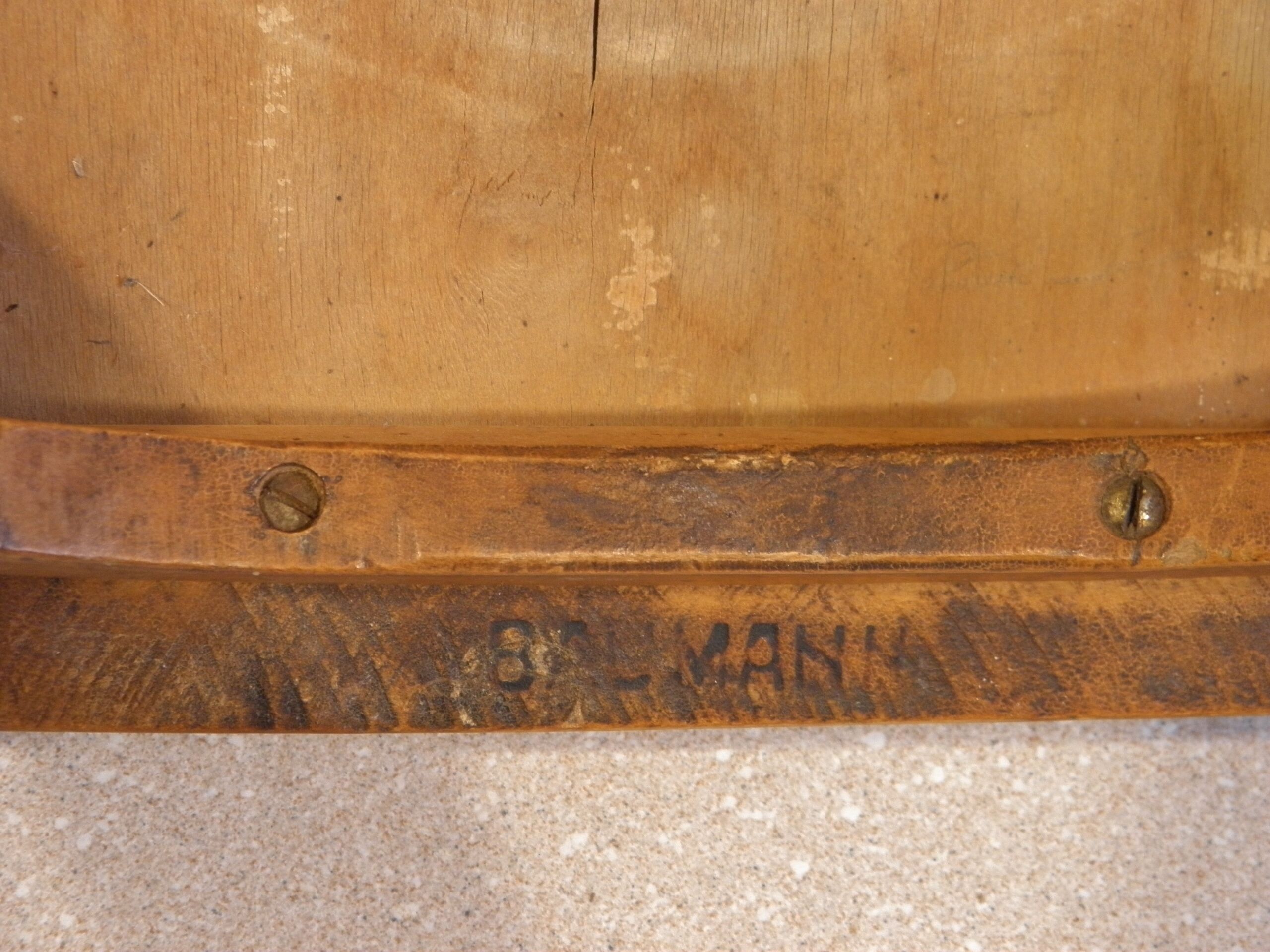 Pair of Baumann bistro chairs