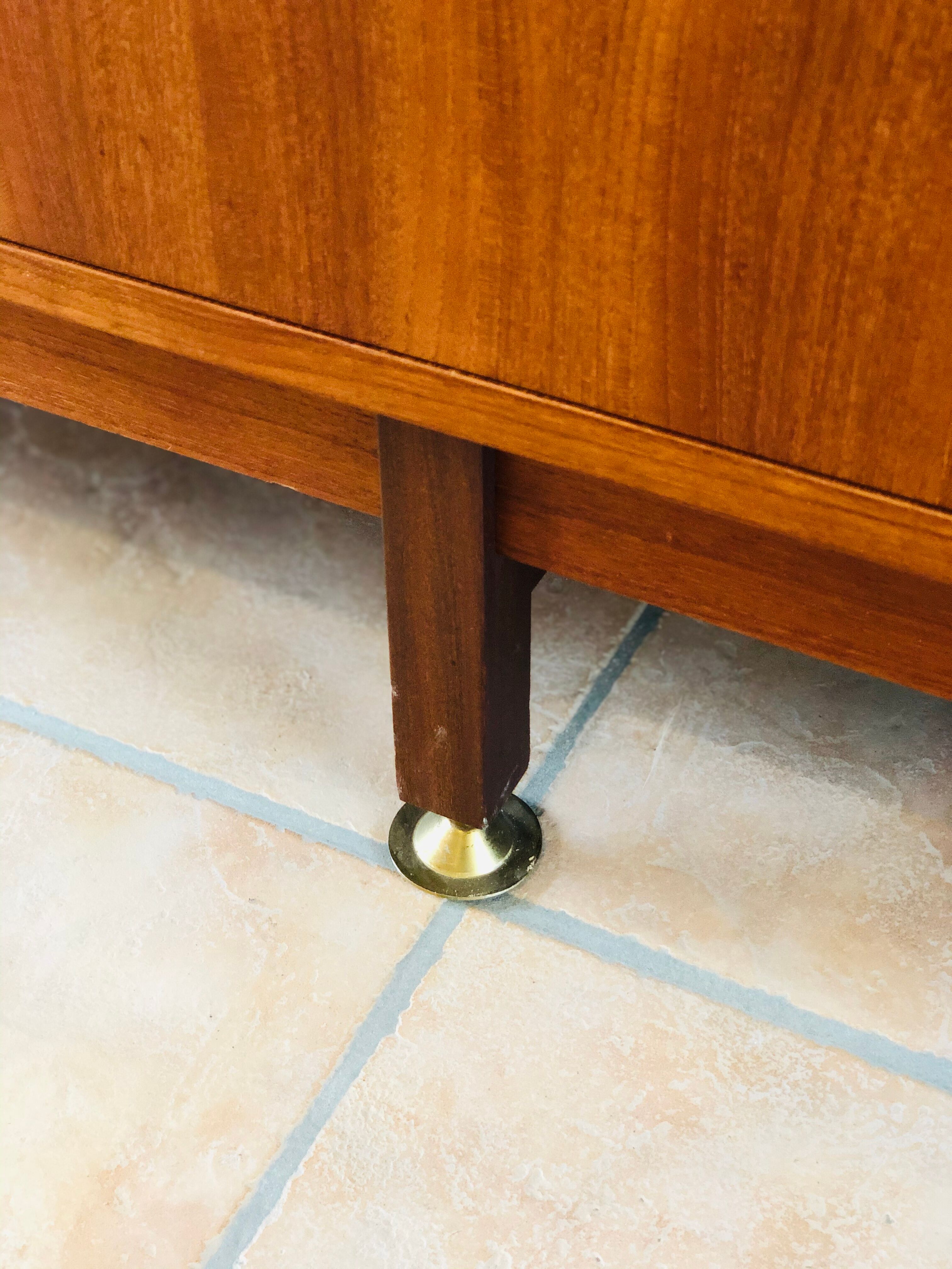 Teak enfilade by André Monpoix 1960