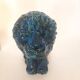 Lion statue, vintage, design Aldo Londi for Bitossi, Rimini blue series.
