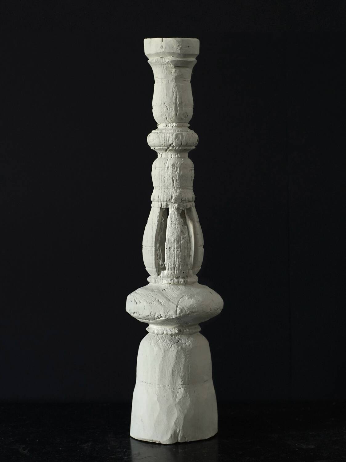 Antique large Indian candlestick